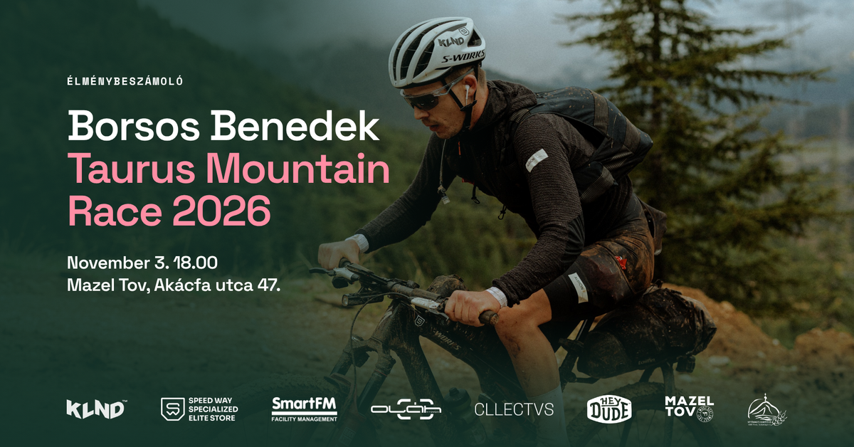 Benedek Borsos on the Taurus Mountain Race: live talk in Budapest